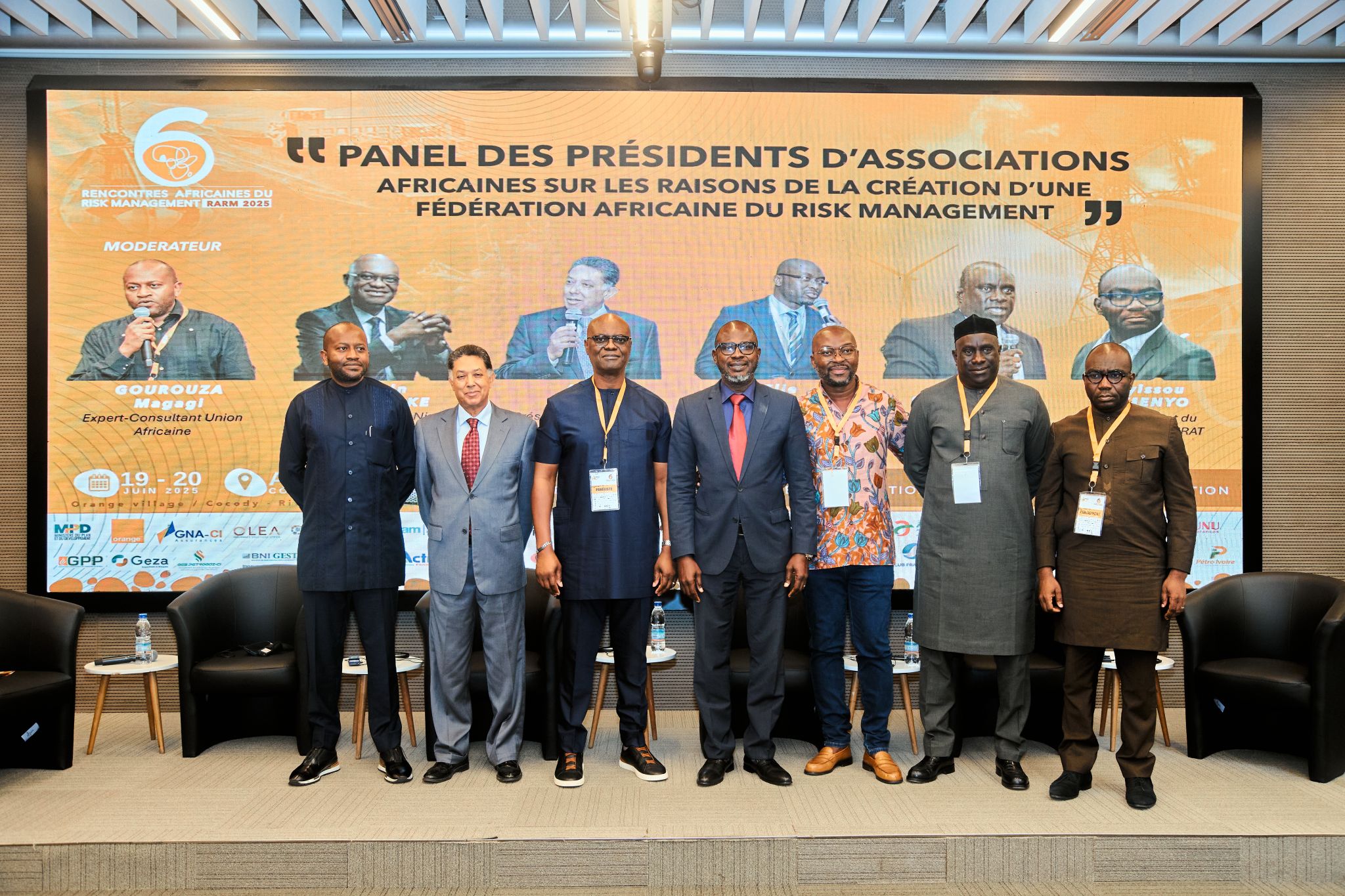 Représentation de l&rsquo;AMRAB aux 6e rencontres du Risk Management 2025 à Abidjan